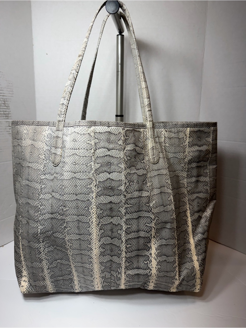 NANCY GONZALEZ
Erica Gray Python & Crocodile Large Tote Bag
